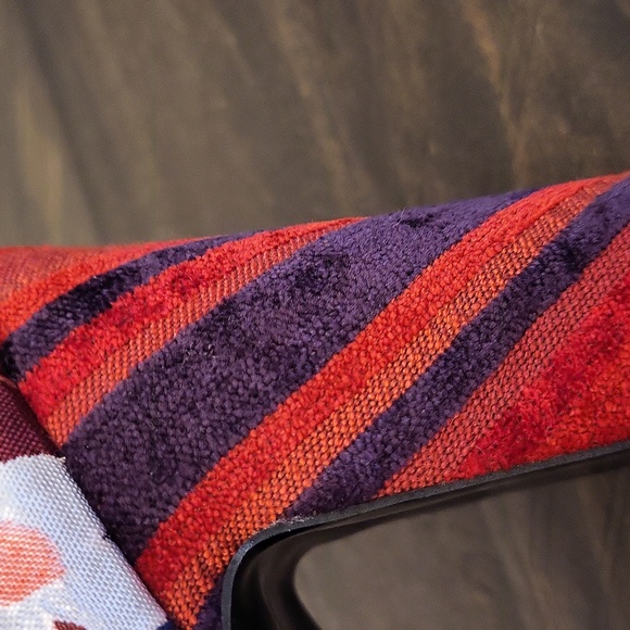 John Fluevog Attic Bahiana Floral Lace Up Heel Shoes - Picture 16 of 16